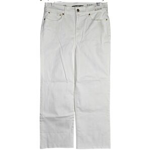 J. Crew Slim-wide jean White‎ Denim CH680 27 NWT